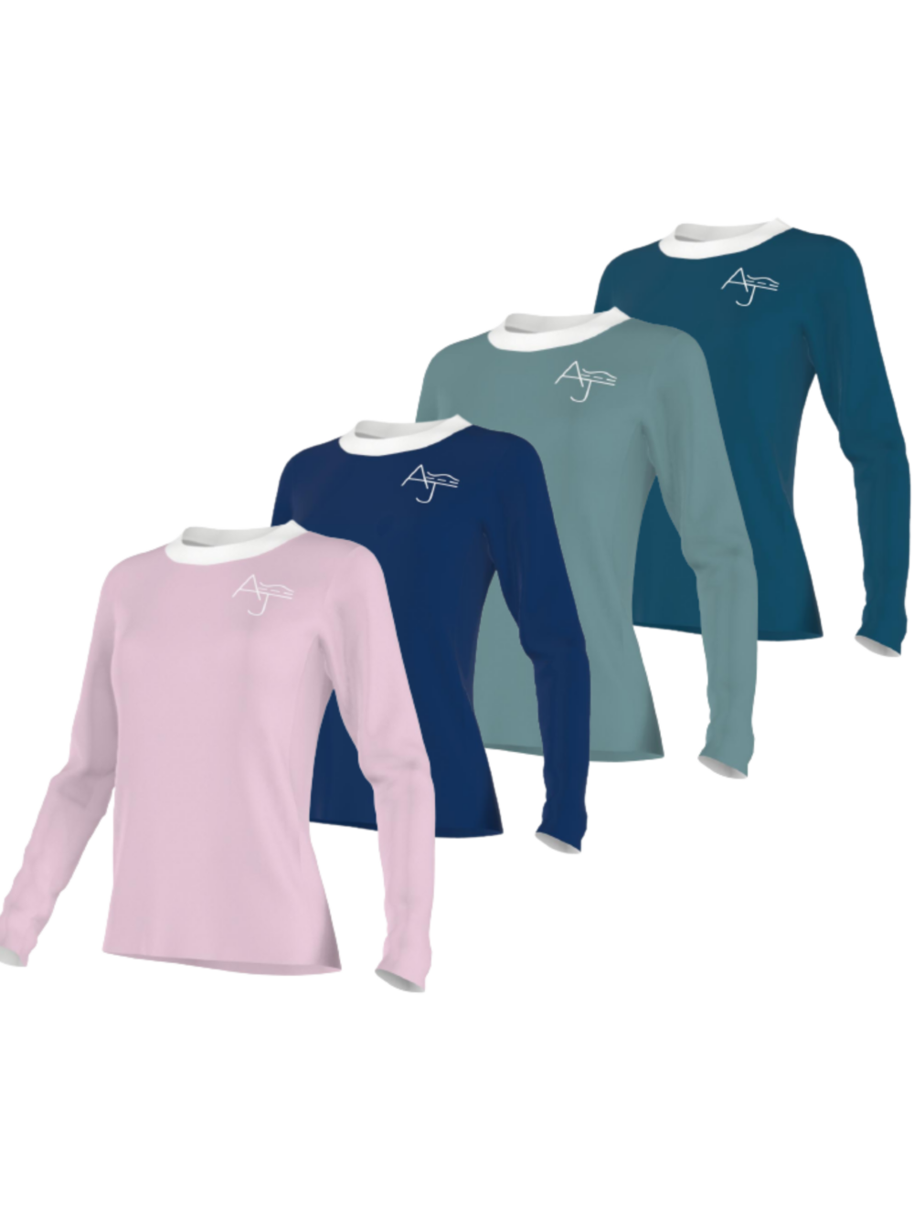 AJS Langarm Shirt rundhals